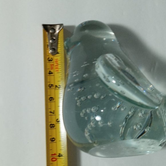 Art Glass Bird/Dove Clear by I.W. Rice & Co - Picture 8 of 8